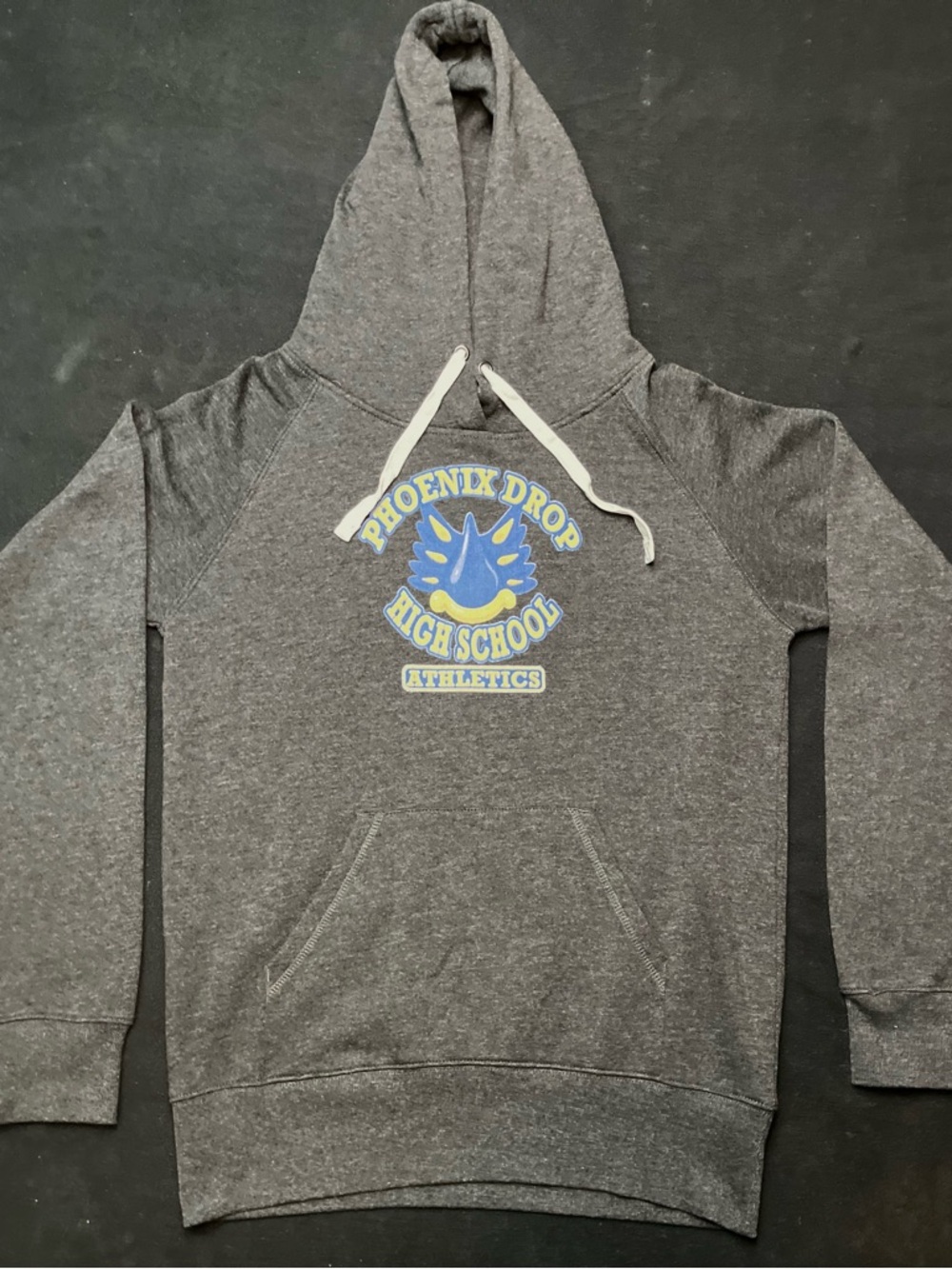Phoenix Drop High School Gray Pullover Hoodie
